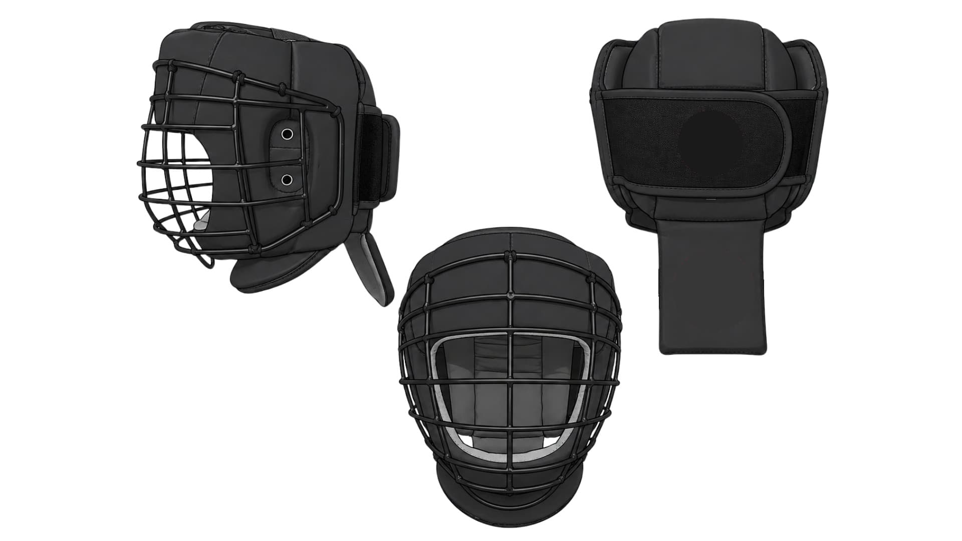 Pro Trainer Helmet with Steel Grille
