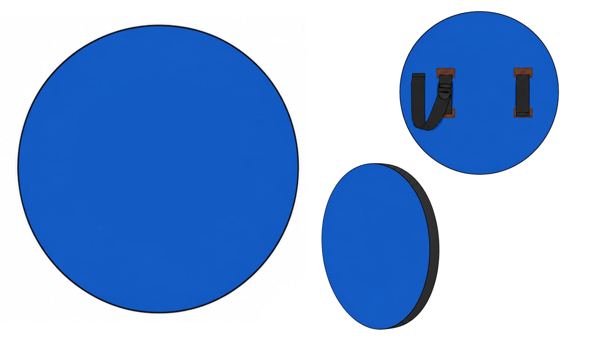 Padded Round Shield